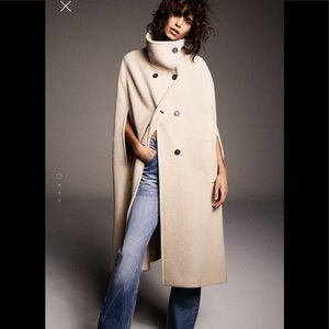 Zara cape coat